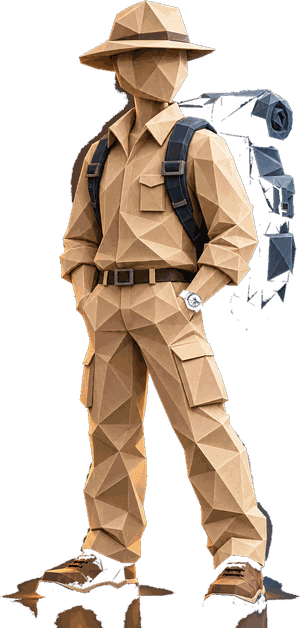 A young explorer